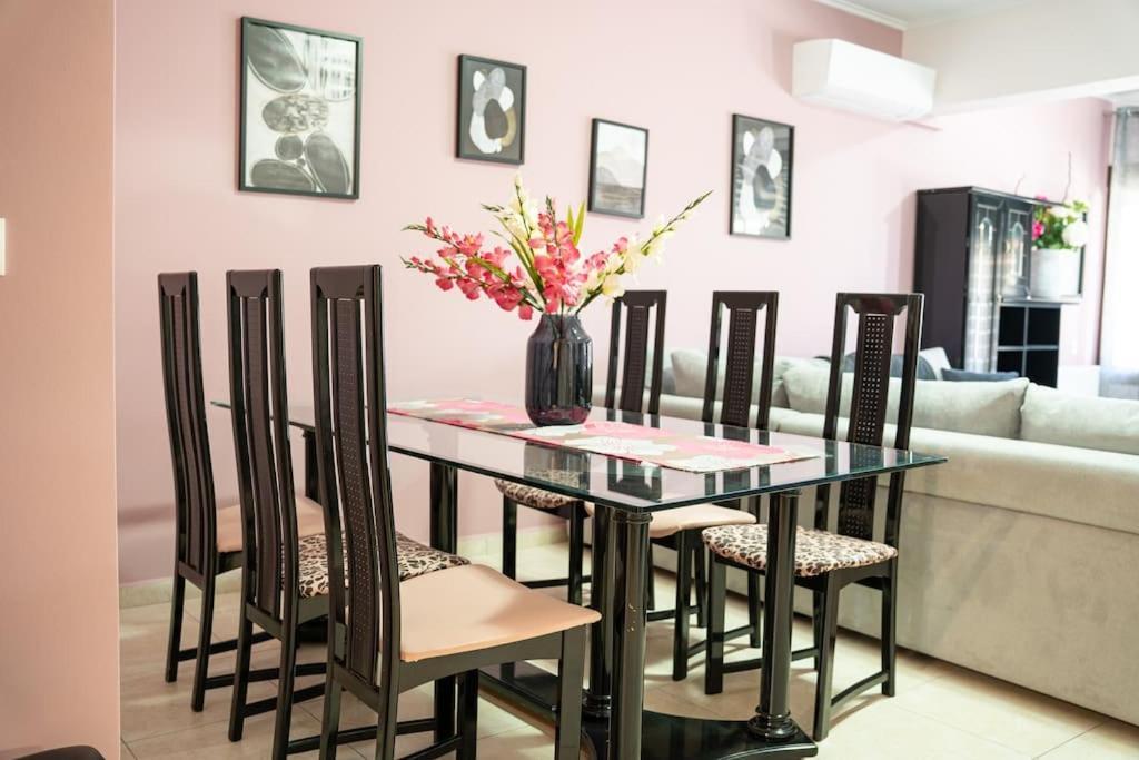 Luxury Apartments Platanion Bagian luar foto